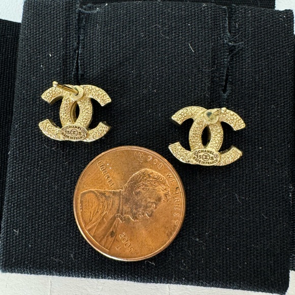 CC Chanel earrings gold - Picture 3 of 7